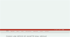 Desktop Screenshot of hallnevillelaw.com